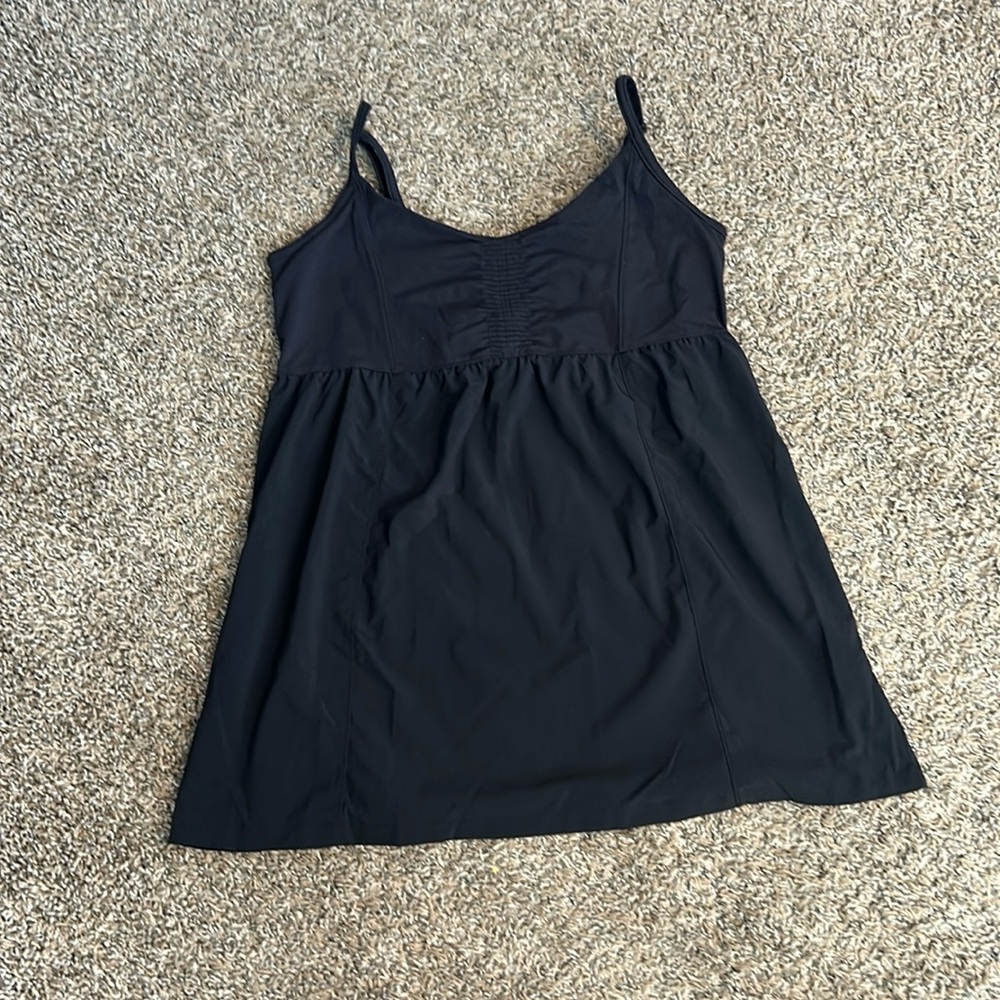Athleta Black Babydoll Tank